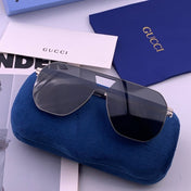 GUCCI 26S AVIATOR FRAME IN METAL 426432