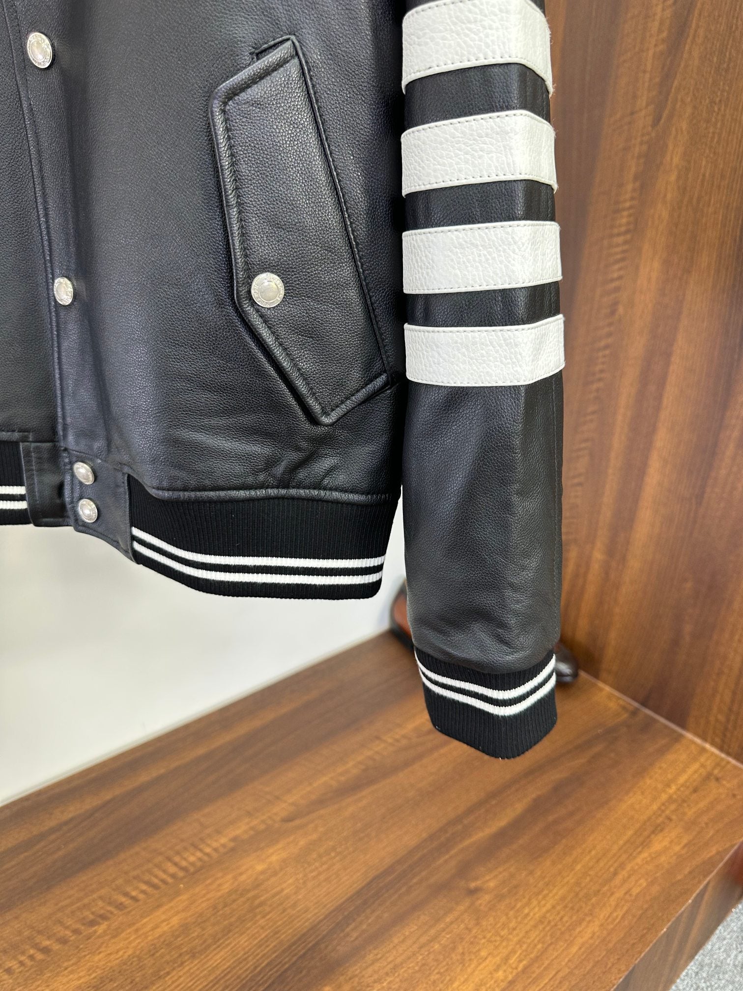 THOM 26S LEATHER BLOUSON JACKET 369