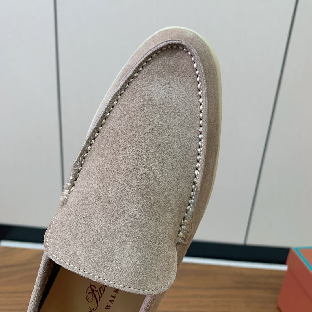 LP SUEDE SUMMER WALK LOAFERS BEIGE