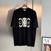 CELINE 26S SHORT-SLEEVE CREWNECK T-SHIRT 714