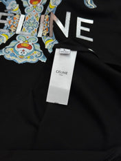 CELINE 26S SHORT-SLEEVE CREWNECK T-SHIRT 714