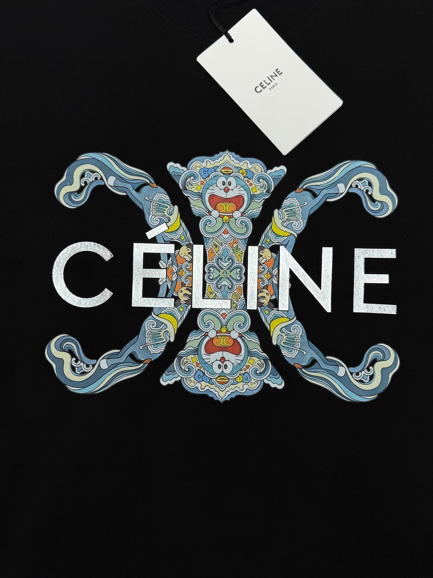 CELINE 26S SHORT-SLEEVE CREWNECK T-SHIRT 714