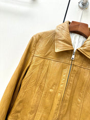 MIUMIU 26S LEATHER JACKET 1319