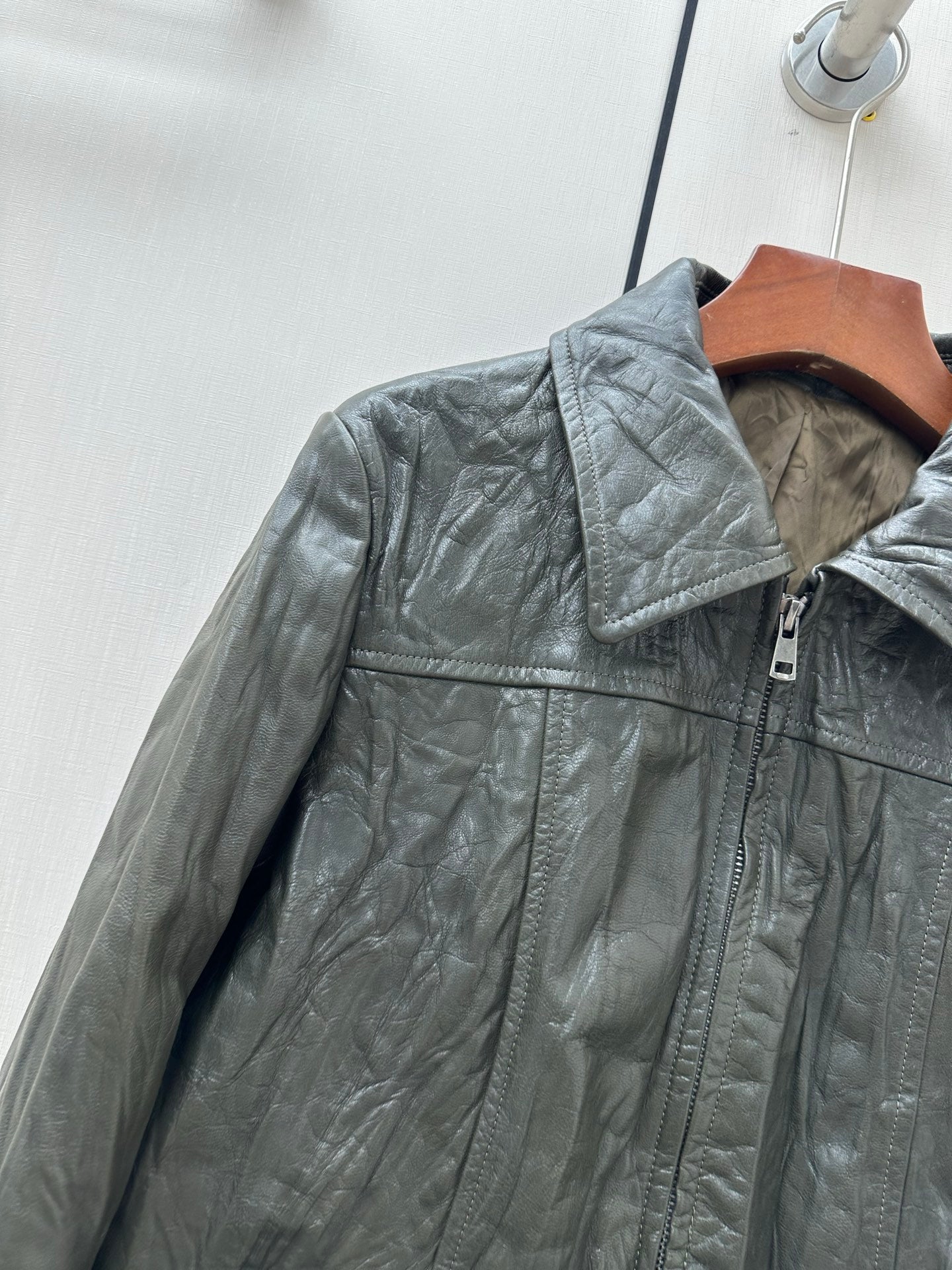 MIUMIU 26S LEATHER JACKET 1316