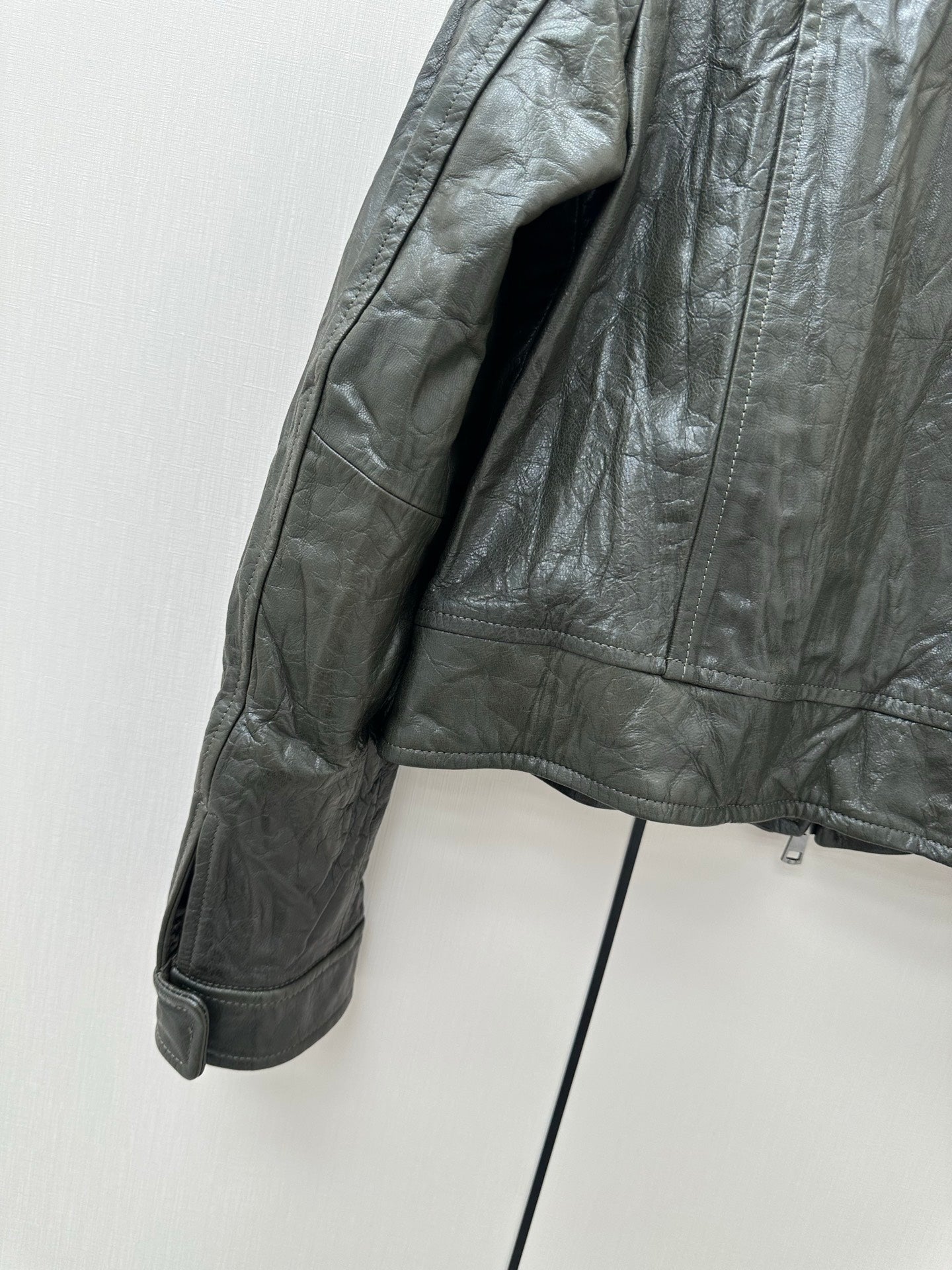 MIUMIU 26S LEATHER JACKET 1316