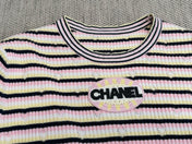Chanel T- Shirt Pink Yellow mix Black Tencel 232702