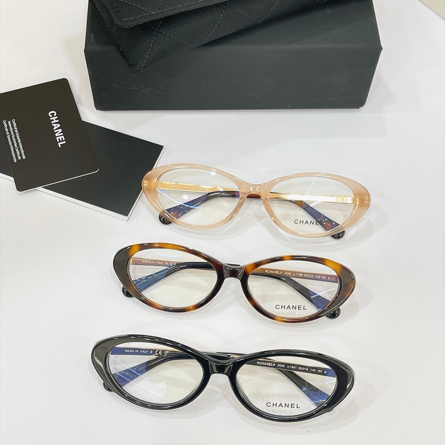 CHANEL 26S OVAL FRAMES IN ACETATE 401654