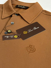 LORO PIANA 26S SHORT SLEEVE POLO SHIRT 728