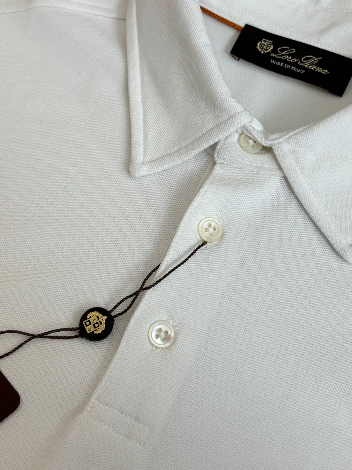 LORO PIANA 26S SHORT SLEEVE POLO SHIRT 724