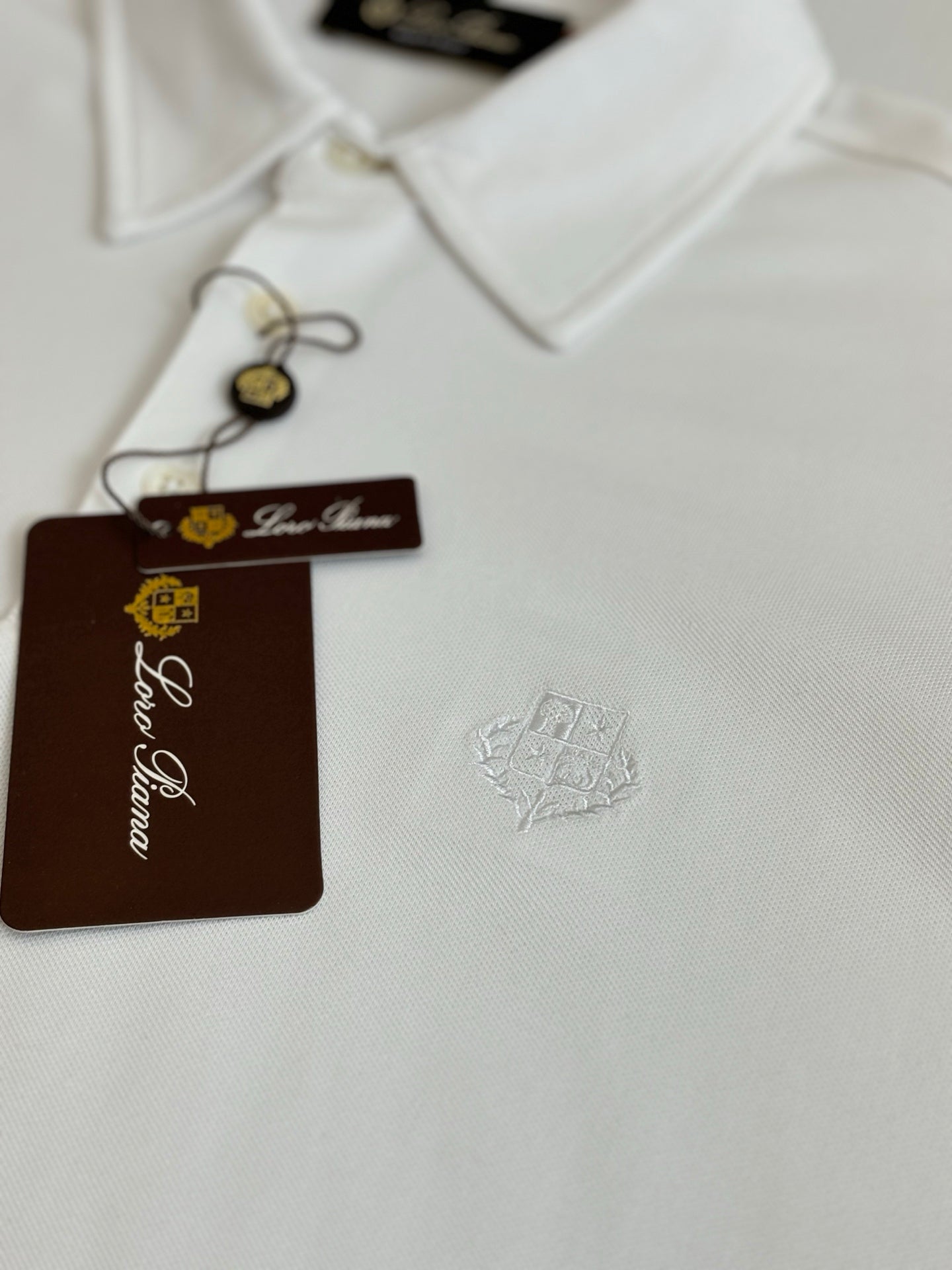 LORO PIANA 26S SHORT SLEEVE POLO SHIRT 724