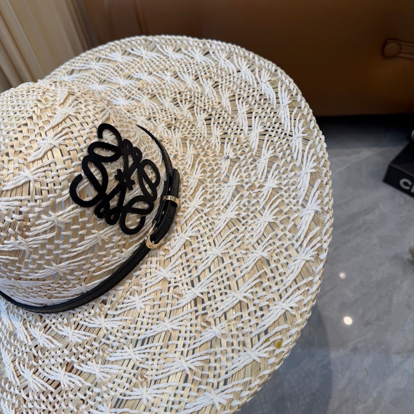 LOEWE 26S WIDE BRIM STRAW SUN HAT STYLE 069