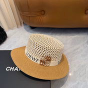 LOEWE 26S STRAW BOATER HAT STYLE 066