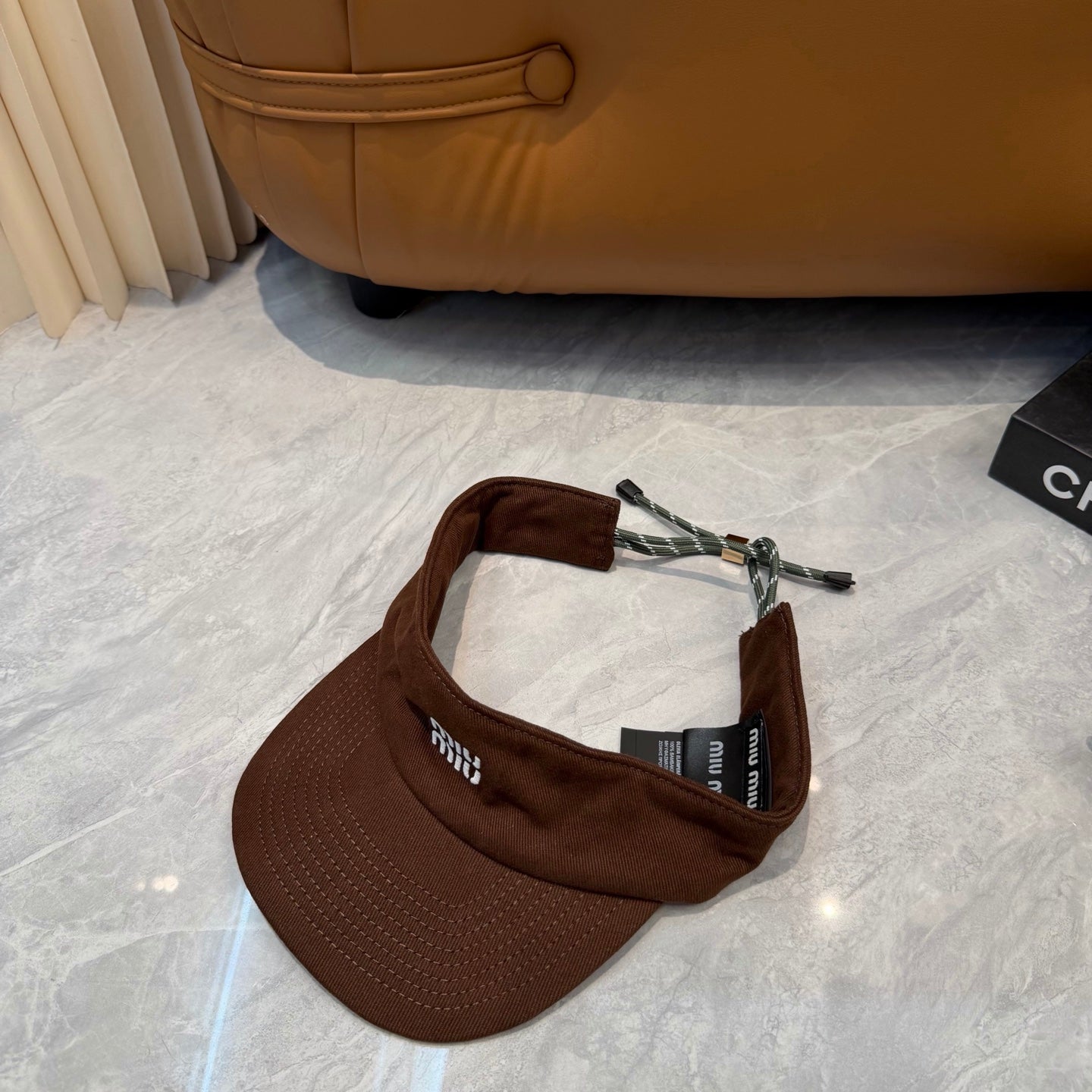MIUMIU 26S SUN VISOR HAT 345279