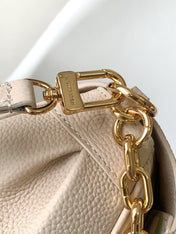 FAVORITE BAG 24 IN BEIGE MIX GREEN MONOGRAM SOFT GRAINED COWHIDE