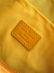 KEEPALL BANDOULIÈRE 25 IN ORANGE MONOGRAM HERITAGE CANVAS