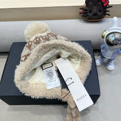 BEANIE HAT IN COLORFUL WOOL 400958