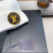 KNITTED BEANIE HAT IN WHITE WOOL AND RABBIT FUR 417753