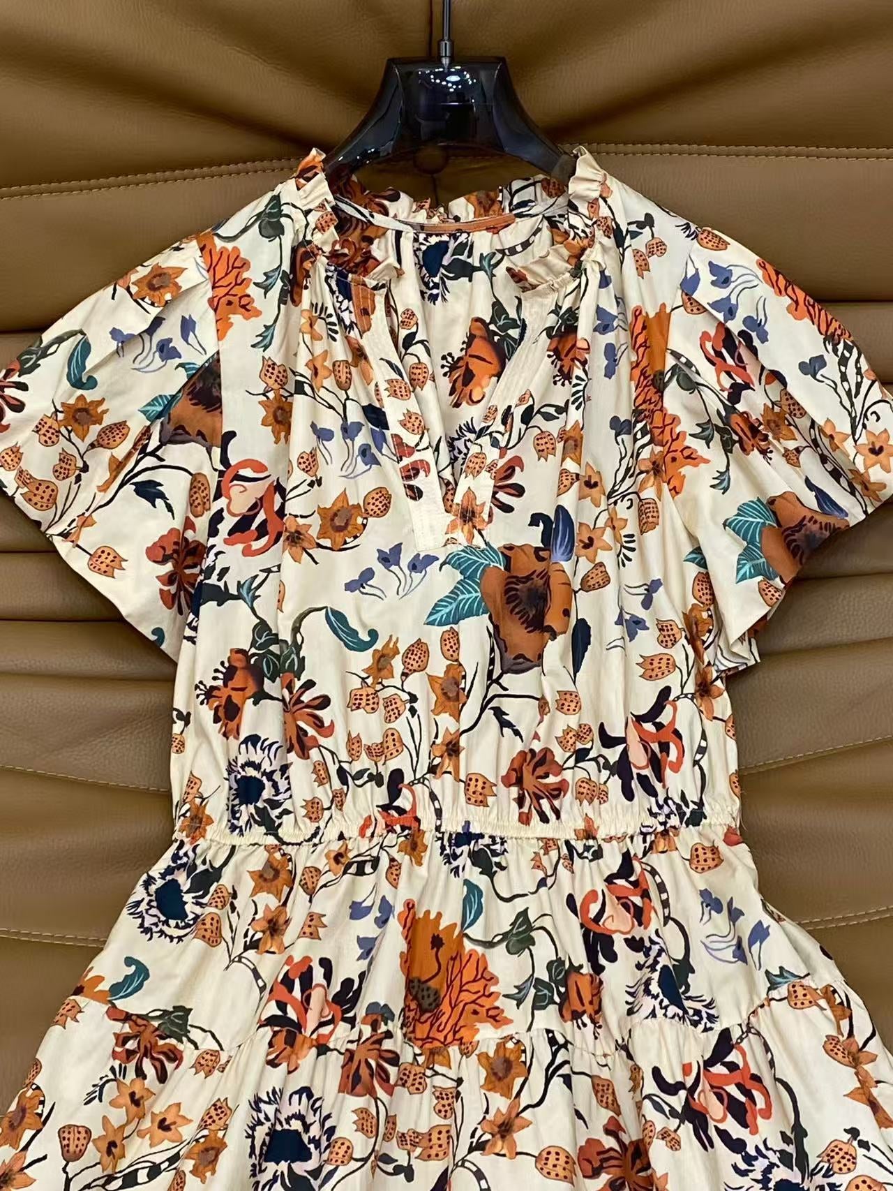 CHANEL 26S PATTERNED DRESS 1474