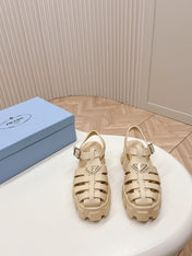 Pra Rubber Monolith Sandals 55 Beige