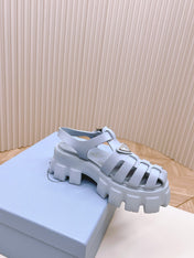 Pra Rubber Monolith Sandals 55 Baby Blue