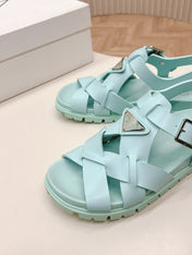 Pra Interwoven Straps Sandals 30 Glass