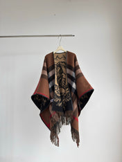 BURBERRY 25S PLAID KNITTED SCARF 146