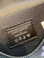 NICE BB 20 IN COLORFUL MONOGRAM CANVAS SILVER ZIPPER