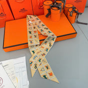 HERMES 25S SCARF 86 IN SILK 853137