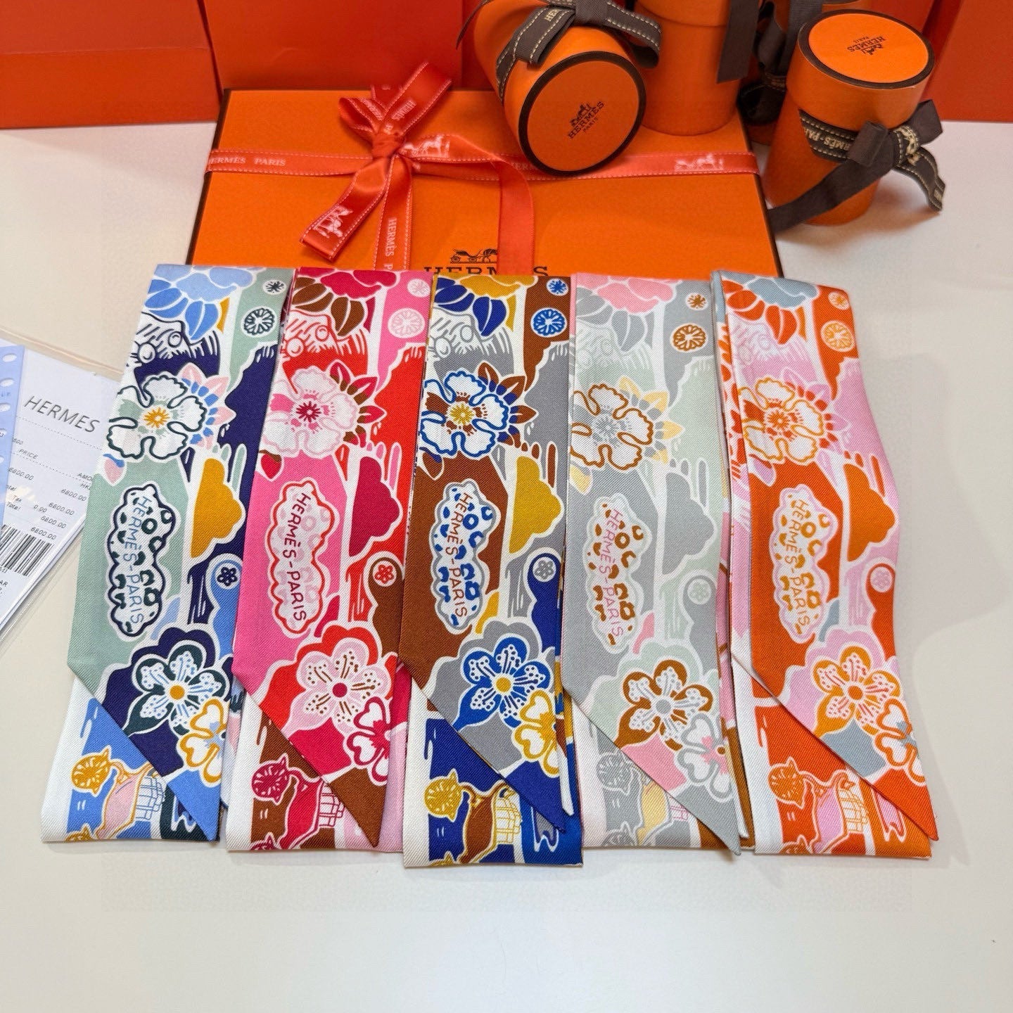 HERMES 25S SCARF 90 IN SILK 854959