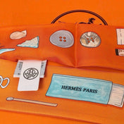 HERMES 26S TWILLY SCARF 86 IN SILK 498645