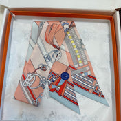 HERMES 26S TWILLY SCARF 86 IN SILK 498655