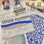 LV 26S SCARF 120 IN SILK 320649
