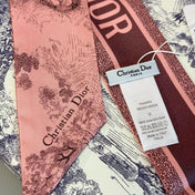 DIOR 26S SCARF 105CM IN SILK 313071