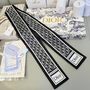 DIOR 26S SCARF 100CM IN SILK 316475