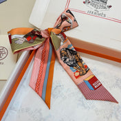 HERMES 26S TWILLY SCARF 86 IN SILK 492615
