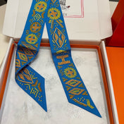 HERMES 26S TWILLY SCARF 86 IN SILK 492634
