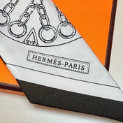 HERMES 26S TWILLY SCARF 86 IN SILK 492641