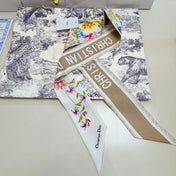 DIOR 26S SCARF 100CM IN SILK 316497