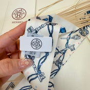 HERMES 26S TWILLY SCARF 86 IN SILK 492610