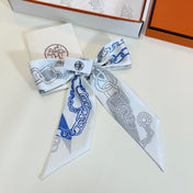 HERMES 26S TWILLY SCARF 86 IN SILK 492627