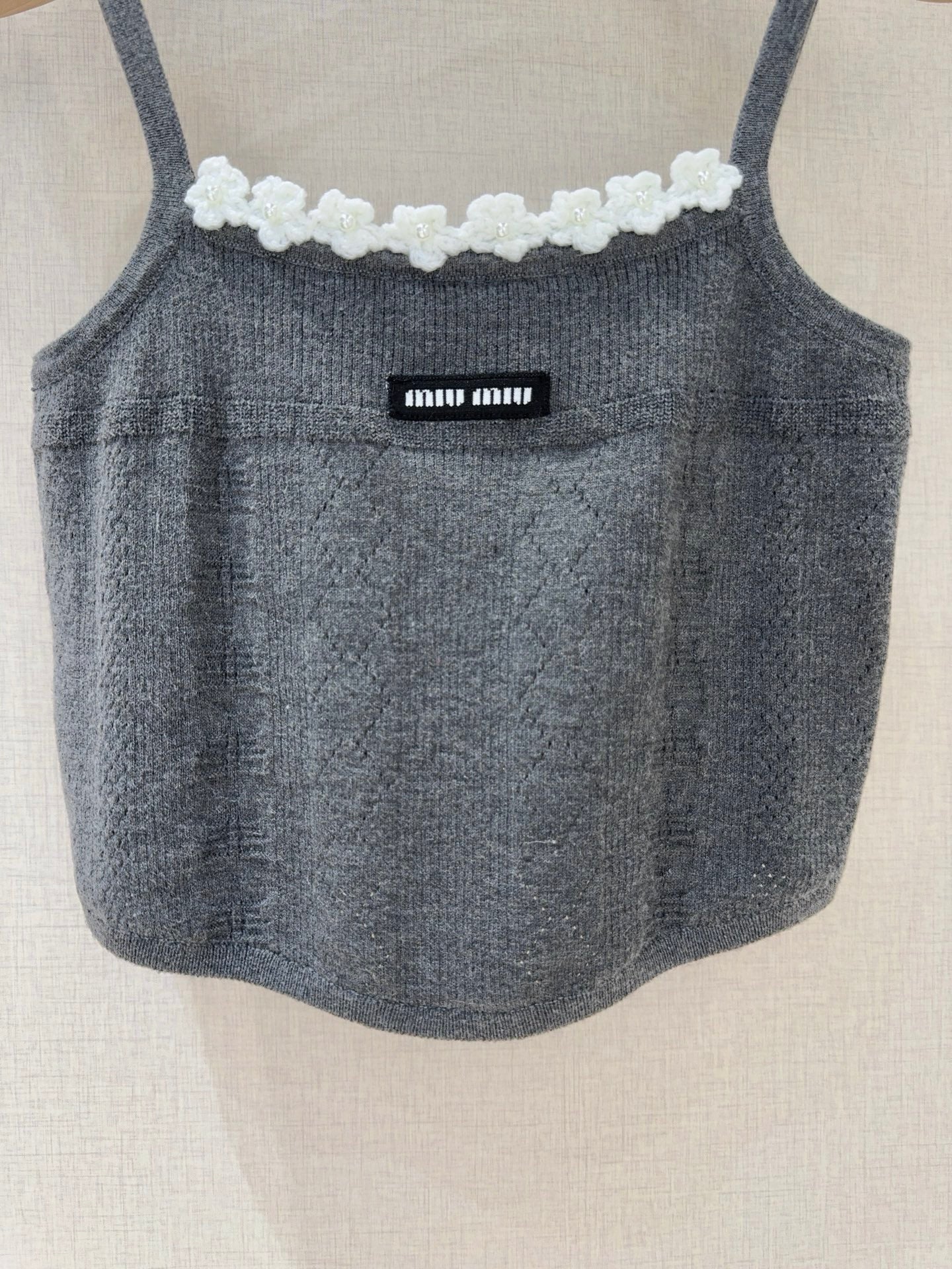 MIUMIU 26S KNIT CAMISOLE 949