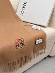 SCARF 180 CM IN CAMEL BEIGE CASHMERE 353156