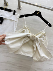 CHANEL 25S SPAGHETTI STRAP TOP STYLE 243