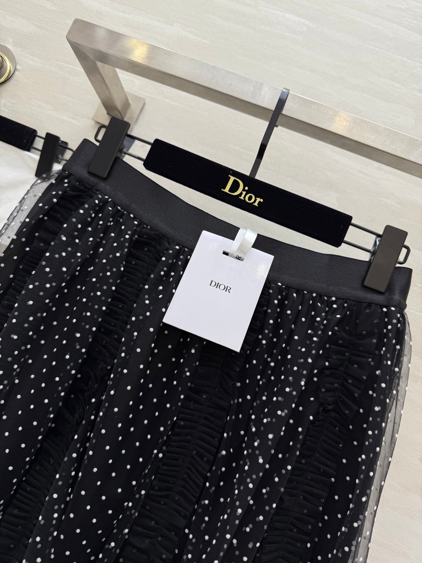 DIOR 25S LONG TULLE SKIRT STYLE 027
