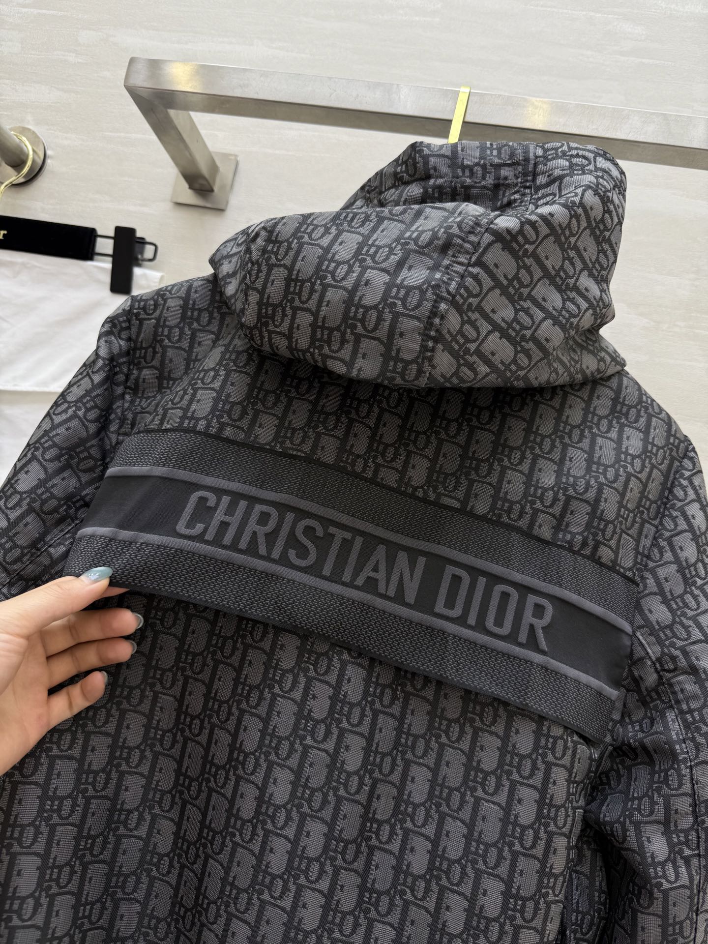DIOR 25S CROPPED HOODED JACKET STYLE 051