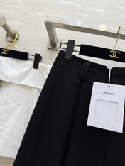 CHANEL 25S WIDE-LEG STRAIGHT PANTS 637