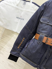 MONCLER 25S DENIM DOWN JACKET 344