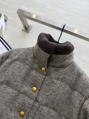 MONCLER 25S TWEED DOWN JACKET 307