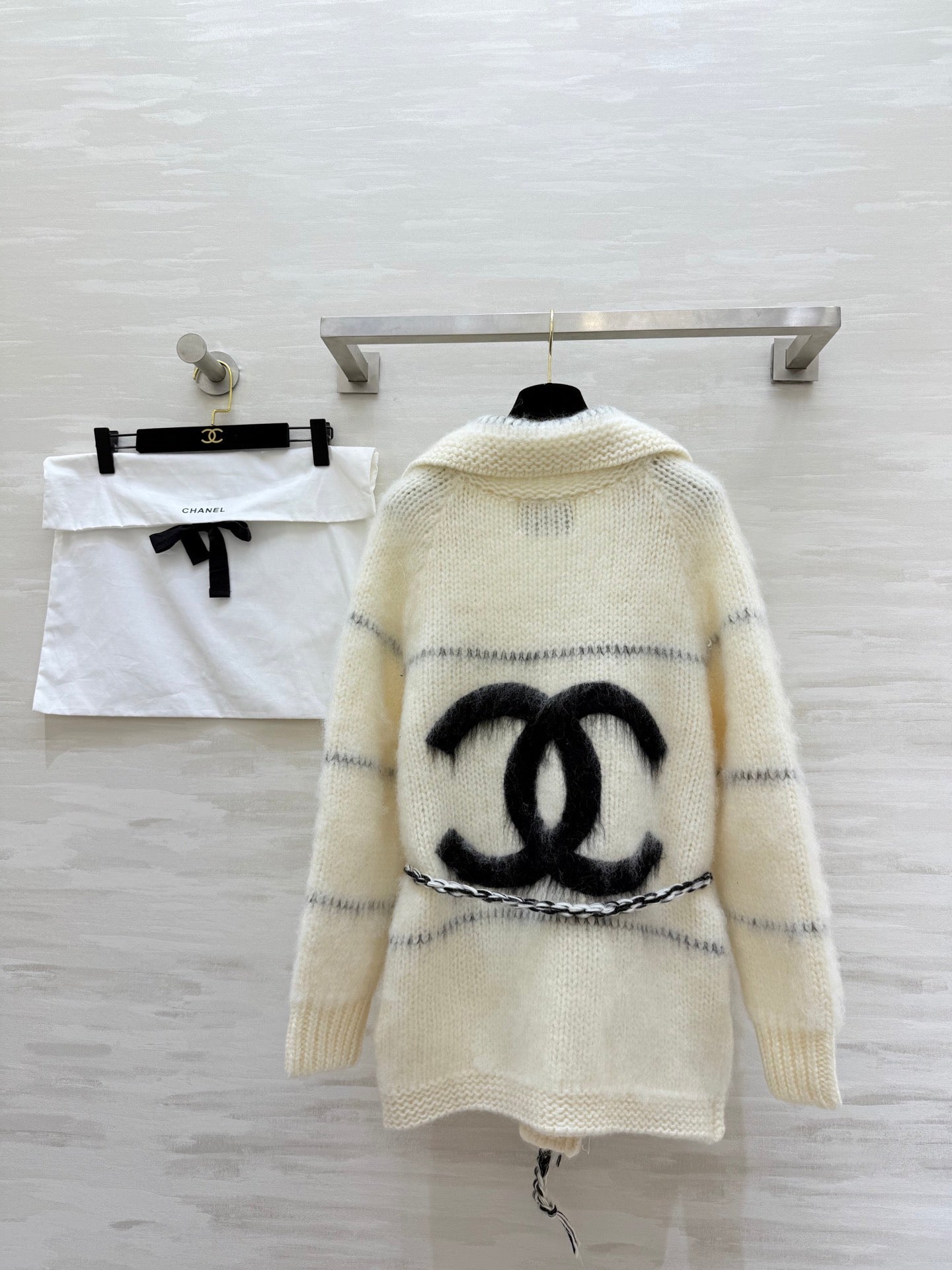 CHANEL 26S SHEARLING JACKET 743
