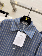 CHANEL 26S SHIRT AND WOOL SCARF 972